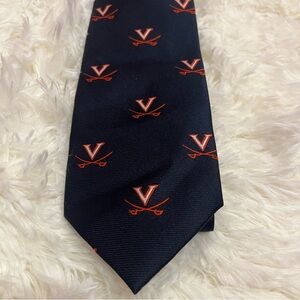Silk University of Virginia Cavaliers Tie